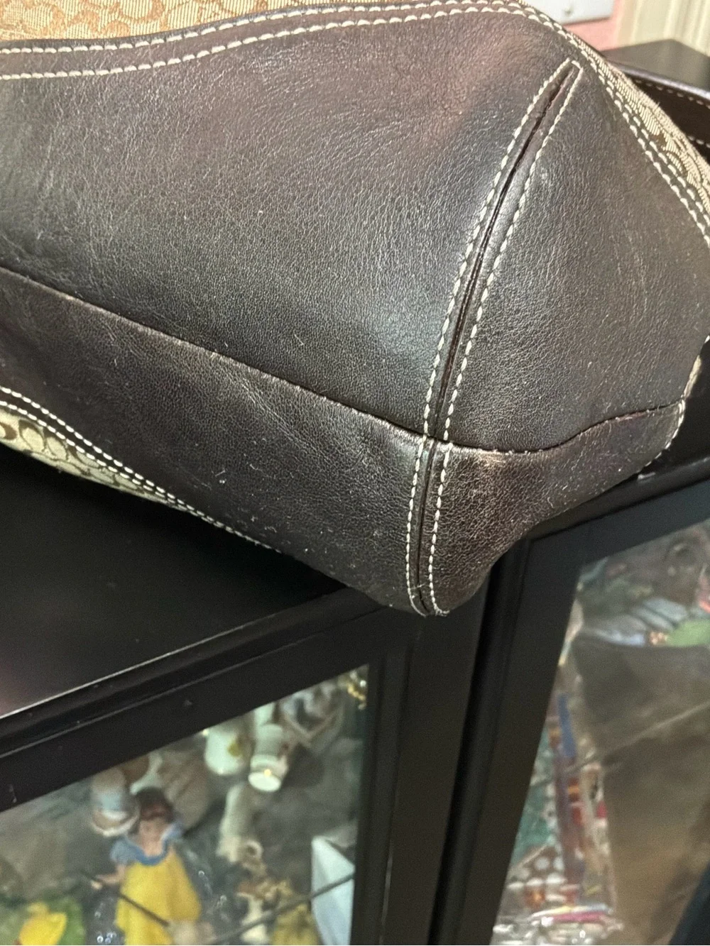 Vintage Coach SoHo Signature Flap Satchel